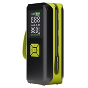 Goobay trådløs kompressor med powerbank-funktion og LED-lys - 150PSI/82W