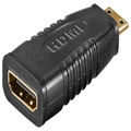 Goobay HDMI 1.4 Adapter - Guldbelagt - Sort