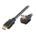 Goobay High Speed HDMI Kabel med Ethernet - 90° Vinklet - 5m