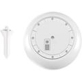 Goobay LED-solcelledrevne RGBW-dekorationskugler - størrelse M - 2 stk.