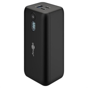 Goobay bærbar strømbank 20000mAh - 65W - sort