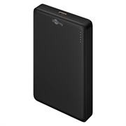 Goobay magnetisk trådløs powerbank 10000mAh - sort