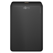 Goobay magnetisk trådløs powerbank 10000mAh - sort
