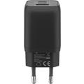 Goobay Nano 65W USB-C PD GaN-hurtigoplader med flere porte