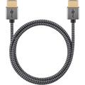 Goobay Plus Slim High Speed HDMI-kabel med Ethernet - 5m