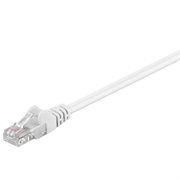 Goobay RJ45 U/UTP CAT 5e Netværkskabel - 3m - Hvid