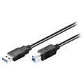 Goobay SuperSpeed USB 3.0 Type-A / USB 3.0 Type-B Kabel - 1m