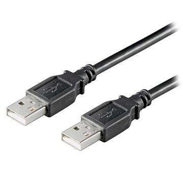 Goobay USB 2.0 A /A Kabel - 5m - Sort