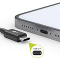 Goobay USB-C-kabel 1m - USB-C/USB-A - Hvid