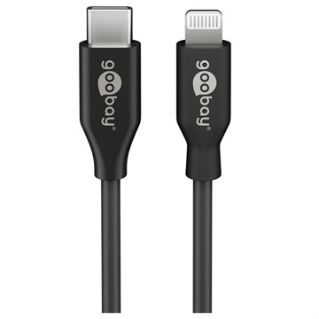 Goobay USB-C / Lightning Data og Opladningskabel - 2m - Hvid