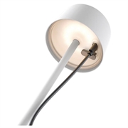 Goobay trådløs LED-bordlampe - størrelse S - hvid