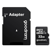 GoodRam MicroSDHC-hukommelseskort M1AA-0320R12 - Klasse 10 - 32GB
