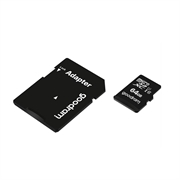 GoodRam MicroSDHC-hukommelseskort M1AA-0640R12 - Klasse 10