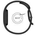 Google Fitbit Air Soft Silikone Rem - Sort