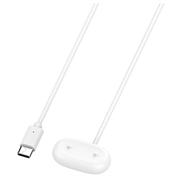 Google Fitbit Air USB-C magnetisk opladerkabel - 1m - hvid