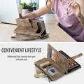 Google Pixel 10/10 Pro Caseme C30 Multifunktionel Pung - Brun