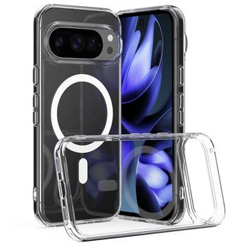 Google Pixel 10 Pro Hybrid Cover - MagSafe Kompatibel - Gennemsigtig