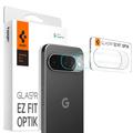 Google Pixel 10 Spigen Glas.tR Ez Fit Optik Kameralinsebeskytter - 2 Stk. - Gennemsigtig