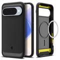 Google Pixel 10/10 Pro Spigen Rugged Armor Mag TPU Cover - Sort