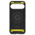 Google Pixel 10/10 Pro Spigen Rugged Armor Mag TPU Cover - Sort