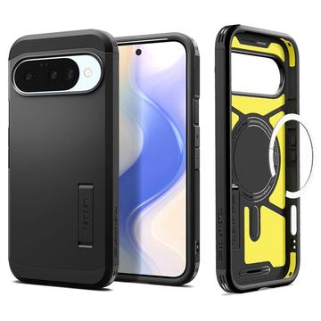Google Pixel 10/10 Pro Spigen Tough Armor Mag Cover - Sort