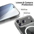 Google Pixel 10/10 Pro Tech-Protect Flexair Magnetisk Hybrid Cover - Gennemsigtig