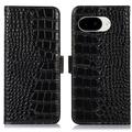 Google Pixel 10a Crocodile Series Læderpung med RFID