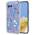 Google Pixel 10a TPU-cover med blomstermønster - tusindfryd