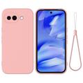 Google Pixel 10a Flydende silikone cover med håndrem
