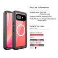 Google Pixel 10a Redpepper IP68 Magnetisk Vandtæt Cover - Sort