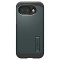 Google Pixel 10a Spigen Tough Armor Mag Cover - Afgrundsgrøn