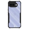 Google Pixel 10a Tactical Quantum Stealth Cover med forstærkede hjørner - klar / sort