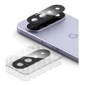 Google Pixel 11 Ringke Fulddækkende kameralinsebeskytter - 2 stk. - Sort