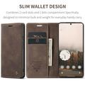 Google Pixel 11/11 Pro Caseme 013 Series Pung - Kaffe