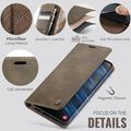 Google Pixel 11/11 Pro Caseme 033 Pung Etui med Kalvemønster og RFID-blokering - Kaffe