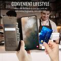 Google Pixel 11/11 Pro Caseme 033 Pung Etui med Kalvemønster og RFID-blokering - Kaffe