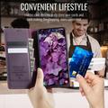 Google Pixel 11/11 Pro Caseme 033 Pung Etui med Kalvemønster og RFID-blokering - Lilla
