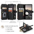 Google Pixel 11/11 Pro Caseme C30 Multifunktionel Pung - Sort