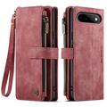 Google Pixel 11/11 Pro Caseme C30 Multifunktionel Pung - Rød
