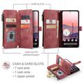 Google Pixel 11/11 Pro Caseme C30 Multifunktionel Pung - Rød