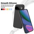 Google Pixel 11 Flydende silikone cover med håndrem - sort