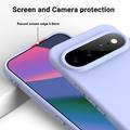 Google Pixel 11 Flydende silikone cover med håndrem - Lilla