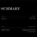 Google Pixel 11 Pro Dux Ducis Skin Pro Flip Cover - Blå