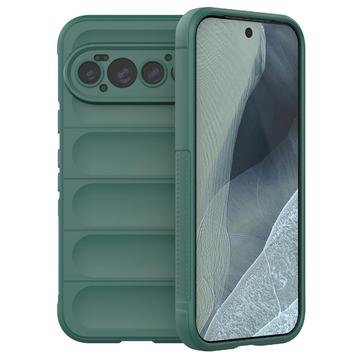 Google Pixel 11 Pro Rugged TPU Cover - Grøn