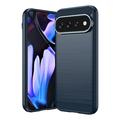 Google Pixel 11 Pro XL Børstet TPU Cover - Karbonfiber