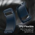 Google Pixel 11 Pro XL Børstet TPU Cover - Karbonfiber - blå