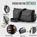 Google Pixel 11 Pro XL CaseMe C36 RFID Taske / Etui m. Pung - Sort