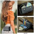 Google Pixel 11 Pro XL CaseMe C36 RFID Taske / Etui m. Pung - Sort