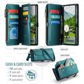 Google Pixel 11 Pro XL CaseMe C36 RFID Taske / Etui m. Pung - Grøn