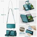 Google Pixel 11 Pro XL CaseMe C36 RFID Taske / Etui m. Pung - Grøn